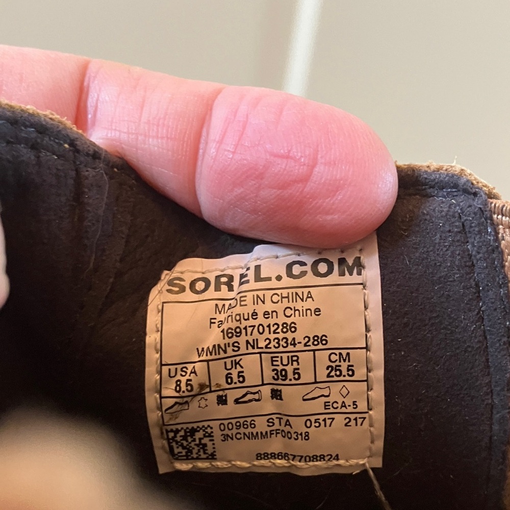 Sorel Brown Ankle Booties - Picture 3 of 9